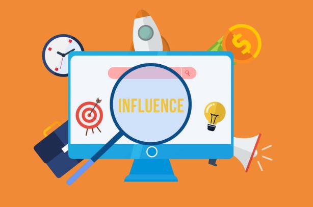 influencer marketing concept