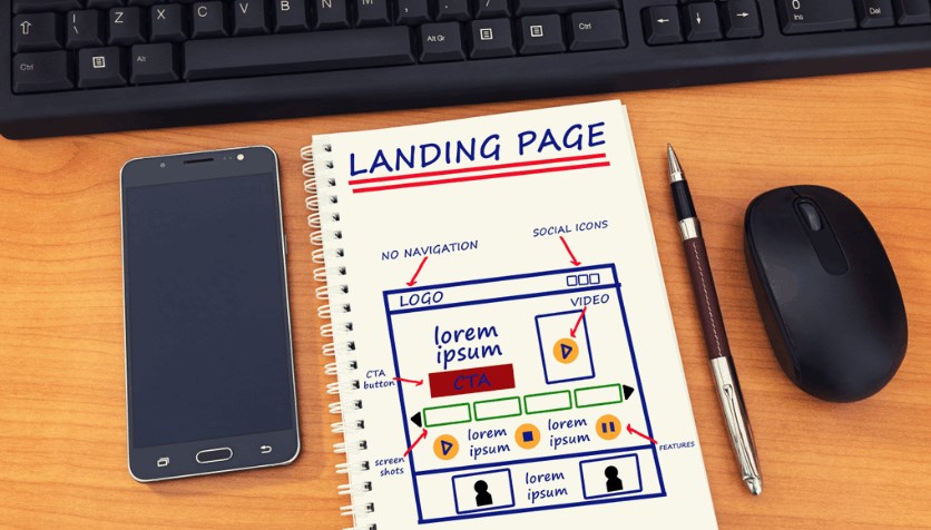 how to create a landing page for Facebook ads...