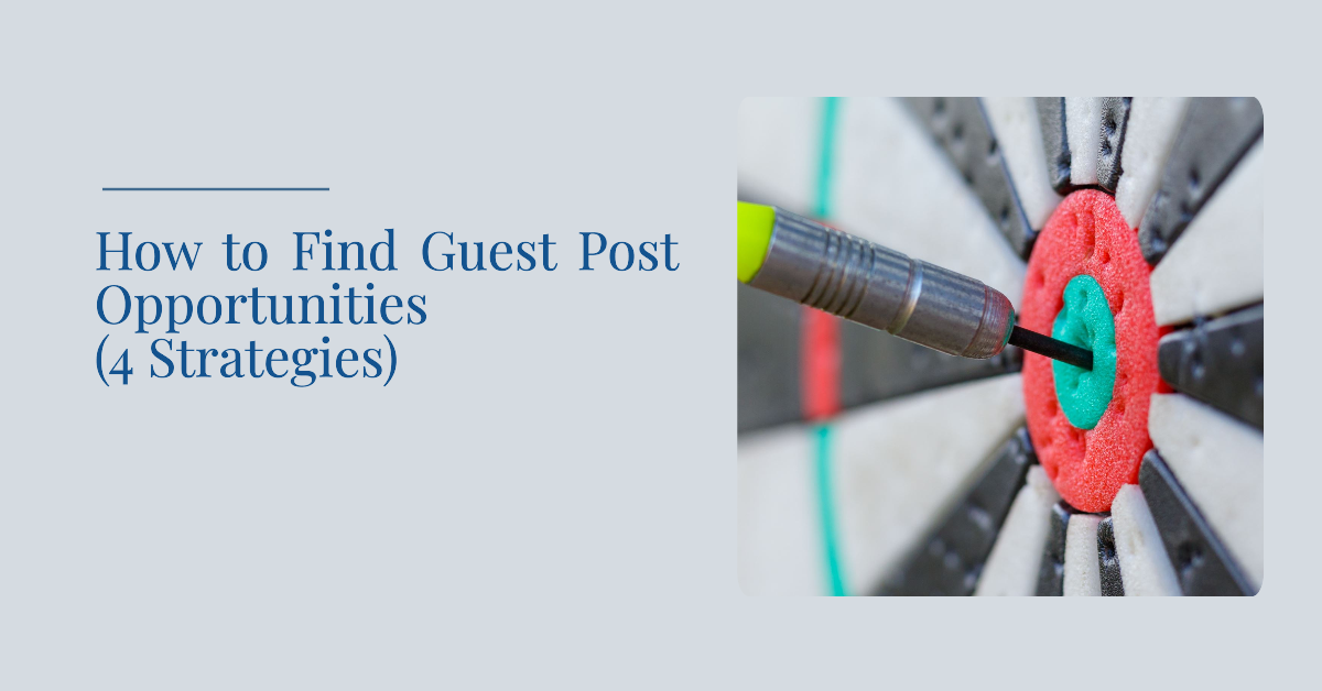 how to find guest post opportunities